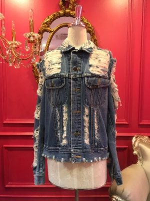 TRASHY VINTAGE DENIM JACKET FREY (FADE BLUE)