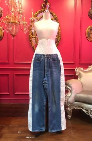 MODIFY VINTAGE LEVI’S DENIM WHITE LACE